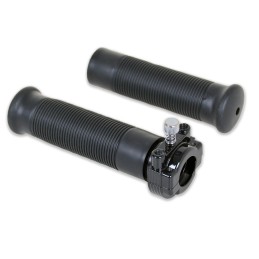 KIT MANOPOLE NERE ANDERSON CON COMANDO DOPPIO ACCELLERATORE HARLEY DAVIDSON