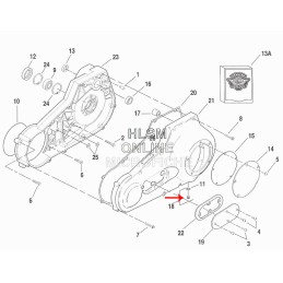 BOUCHON DE DRAIN MAGNETIQUE PRIMAIRE HARLEY DAVIDSON FXS FLS SOFTAIL 04-06