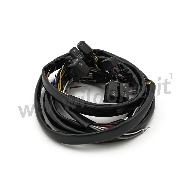 SCHWARZE TASTEN SCHALTER KIT LENKER HARLEY DAVIDSON HARLEY DAVIDSON XL SPORTSTER 07-13