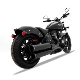 EXHAUSTS MUFFLER SLIP-ON RINEHART 4" OD BLACK INDIAN CHIEF 22-24