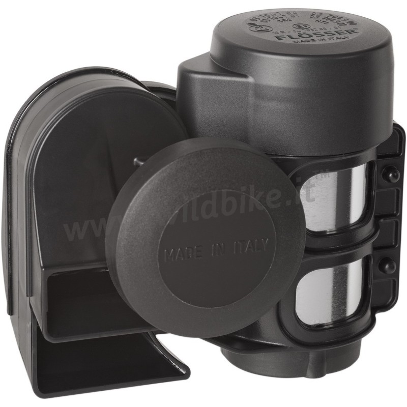 CLACSON ULTRA DOPPIO TONO ARIA COMPRESSA 117 DB MOTO CUSTOM E HARLEY DAVIDSON