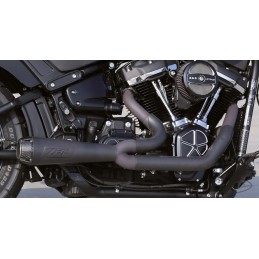 AUSPUFF 2-INTO-1  18-21TBR COMPETITION S2 SCHWARZEN HARLEY DAVIDSON FXLRST LOW RIDER ST 21-24