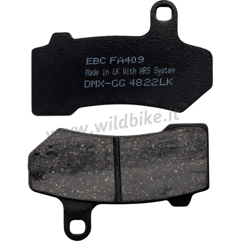 PLAQUETTE DE FREIN AVANT EBC ORGANIC KEVLAR® HARLEY DAVIDSON FLH FLT TOURING 08-19