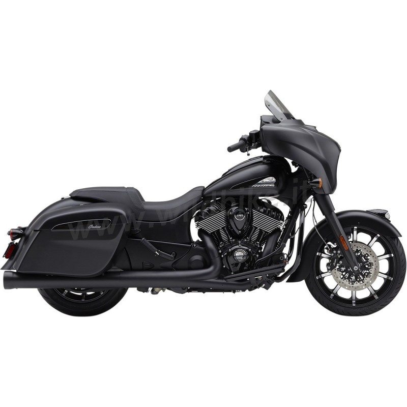 AUSPUFFANLAGEN SLIP-ON 3" COBRA NH SCHWARZ INDIAN TOURING CRUISER 2014-2026