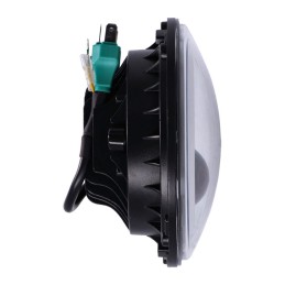 PROJEKTOR SCHEINWERFER LED 7" FRONT EU GENEMIGHT SUPERLIGHT ANGEL EYE MOTORRAD