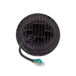 PROJECTOR DAYMAKER LED HEADLIGHT EU APPROVED 7" SUPERLIGHT ANGEL EYE FOR MOTORCYCLE