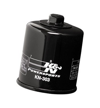 FILTRO OLIO KN-303 PER MOTO KAWASAKI HONDA YAMAHA 