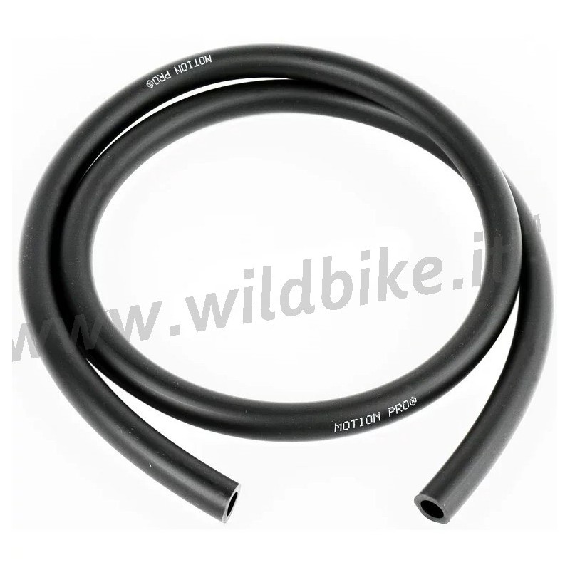 TUYAU D'ESSENCE NOIR 12,7-7,9 MM POUR RÉSERVOIR MOTO