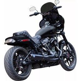 EXHAUST SYSTEM S&S RACE QUALIFIER 2-IN-1 BLACK HARLEY DAVIDSON SOFTAIL  2018-2024