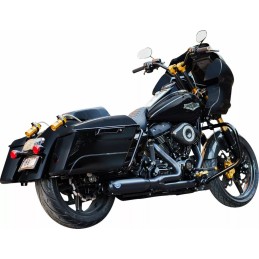AUSPUFFANLAGE S&S RACE QUALIFIER SCHWARZ 2IN1 HARLEY DAVIDSON FLH FLT TOURING 2017-2024