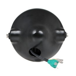 LED HEADLIGHT EMC DAYMAKER EU APPROVED 7.7" 200 MM ANGEL EYE FOR MOTORCYCLE