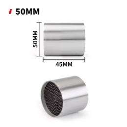 CATALYST PIPE DB KILLER 50 MM FOR EXHAUSTS MUFFLERS MOTORCYCLE AND HARLEY DAVIDSON