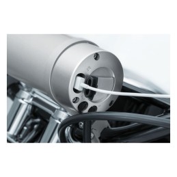 AUDIO SYSTEM SOUND BAR ROAD THUNDER PLUS 300 W SILVER MOTORCYCLE AND HARLEY DAVIDSON