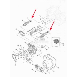 NOCKENWELLENLAGER S&S OEM 9215 HARLEY DAVIDSON BIG TWIN/TWIN CAM 11-17