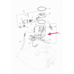 KIT REMPLACEMENT DE POMPE A CARBURANT OEM 62908-08 HIGH FLOW HARLEY DAVIDSON FLH FLT TOURING 08-24