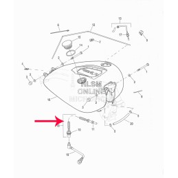 KRAFTSTOFFRÜCKSTANDSVENTIL OEM 62194-04B FÜR HARLEY DAVIDSON FXD DYNA '04 -'17