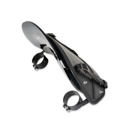 WINDSHIELD FAIRING BLACK LEATHER MCJ HARLEY DAVIDSON SOFTAIL FXFB FAT BOB 2018-24