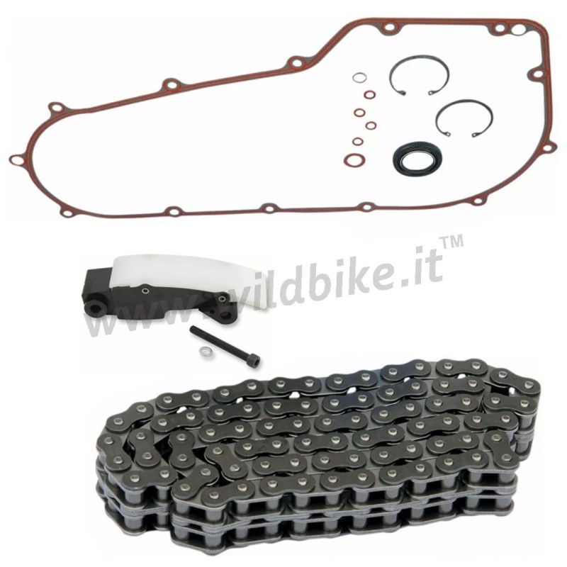 KIT CATENA TRASMISSIONE PRIMARIA HARLEY DAVIDSON FXS FLS SOFTAIL 07-17