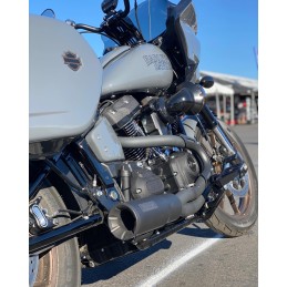 SCARICO 2IN1 VANCE & HINES HIGH OUTPUT NERO HARLEY DAVIDSON FXLRST LOW RIDER ST 21-24