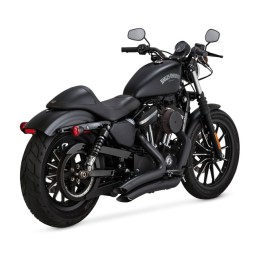 AUSPUFFANLAGEN VANCE & HINES BIG RADIUS SCHWARZ HARLEY DAVIDSON XL SPORTSTER 14-21