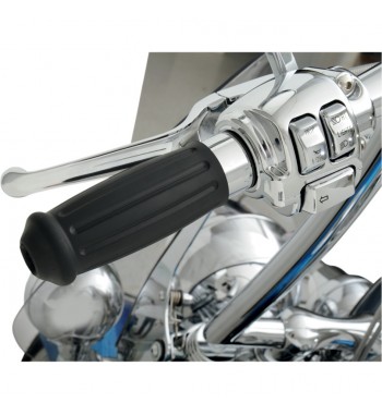 MANOPOLE VINTAGE NOSTALGIA NERE HARLEY DAVIDSON FLH FLT TOURING 18-24