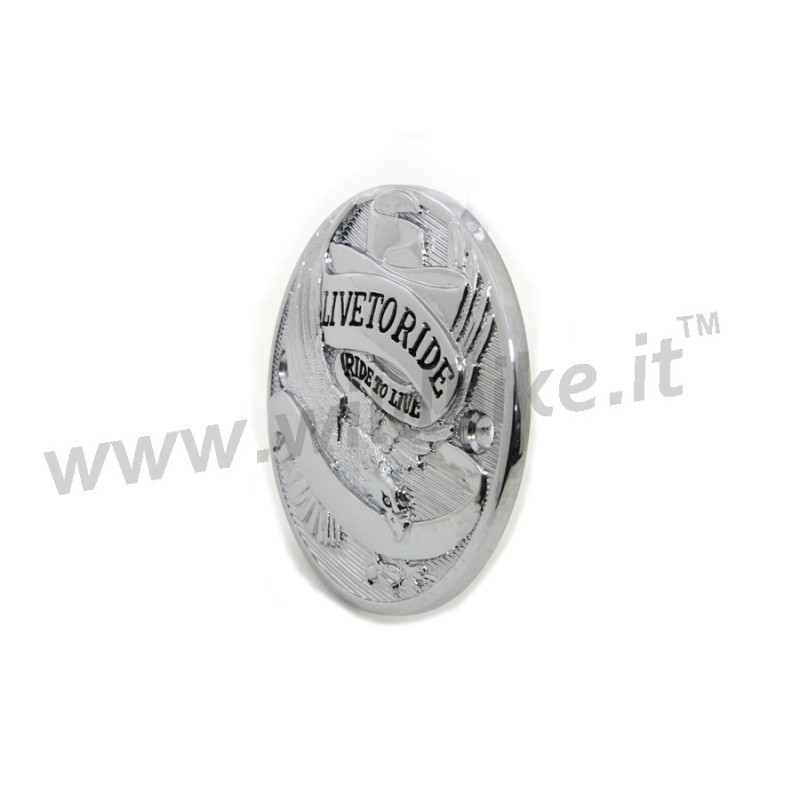 POINT COVER LIVE TO RIDE CHROME HARLEY DAVIDSON XL SPORTSTER 04-21