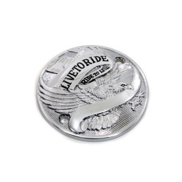 COPERCHIO ISPEZIONE ANTICIPO LIVE TO RIDE CROMATO HARLEY DAVIDSON XL SPORTSTER 04-21