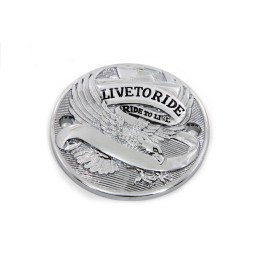 COUVERTURE DE INSPECTION LIVE TO RIDE CHROME HARLEY DAVIDSON XL SPORTSTER 04-21