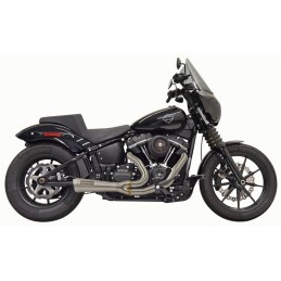 SYSTÈME D'ÉCHAPPEMENT BASSANI 2-1 RIPPER SHORT INOX HARLEY DAVIDSON SOFTAIL M-EIGHT 18-24