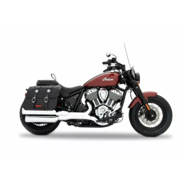 SCARICHI MARMITTE SLIP-ON RINEHART 4" OD CROMATI PER INDIAN CHIEF 2021-2026