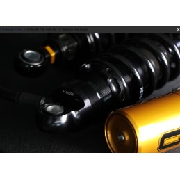 AMMORTIZZATORI POSTERIORI REGOLABILI OHLINS STX36 328.5 MM BLACKLINE HARLEY DAVIDSON FLH FLT TOURING 14-19