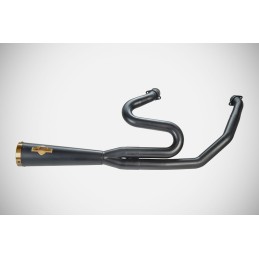 FULL 2IN1 EXHAUST ZARD 120TH LE EU APPROVED HARLEY DAVIDSON FLH FLT TOURING 17-24