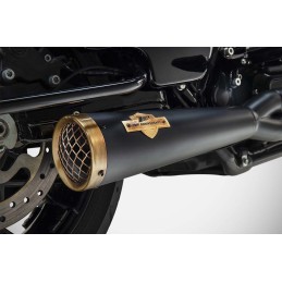 SYSTEME D'ÉCHAPPEMENT COMPLET 2EN1 ZARD 120TH LE APPROUVÉ EU HARLEY DAVIDSON FLH FLT TOURING 17-24
