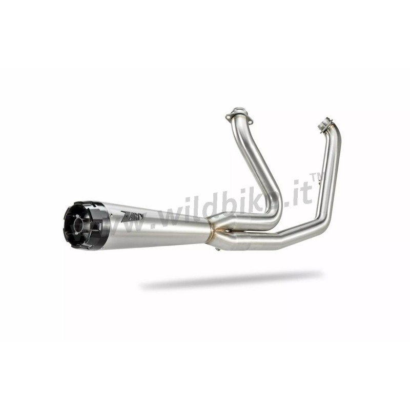 FULL 2IN1 EXHAUST ZARD INOX EU APPROVED HARLEY DAVIDSON SOFTAIL M-EIGHT 18-24