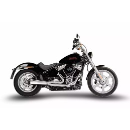 FULL 2IN1 EXHAUST ZARD INOX EU APPROVED HARLEY DAVIDSON SOFTAIL FX M-EIGHT 18-24