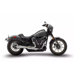 FULL 2IN1 EXHAUST ZARD INOX EU APPROVED HARLEY DAVIDSON SOFTAIL FX M-EIGHT 18-24