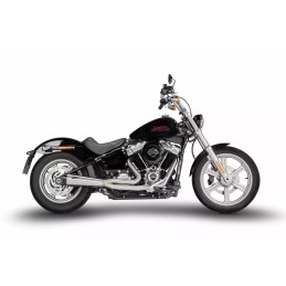 FULL 2IN1 EXHAUST ZARD INOX EU APPROVED HARLEY DAVIDSON SOFTAIL FX M-EIGHT 18-24