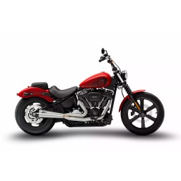 FULL 2IN1 EXHAUST ZARD INOX EU APPROVED HARLEY DAVIDSON SOFTAIL FX M-EIGHT 18-24