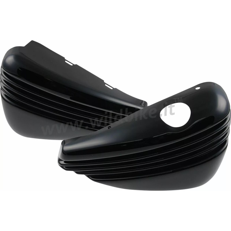 COUVERTURES LATÉRAUX CULT WERK BOBBER NOIR HARLEY DAVIDSON XL SPORTSTER 14-21