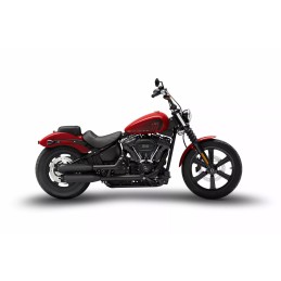 BLACK EXHAUST MUFFLERS SLIP-ON ZARD AVION EU APPROVED HARLEY DAVIDSON SOFTAIL FX M-EIGHT 18-24