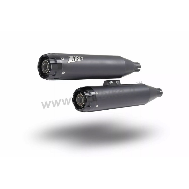 AUSPUFFANLAGEN SLIP-ON ZARD AVION SCHWARZ EU ZUGELASSEN HARLEY DAVIDSON SOFTAIL FX M-EIGHT 18-24