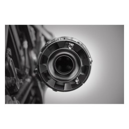 SYSTEME D'ÉCHAPPEMENT 2EN1 ZARD NOIR APPROUVÉ EU HARLEY DAVIDSON FXLRS LOW RIDER S 20-21