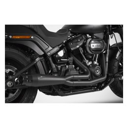 AUSPUFF 2IN1 ZARD SCHWARZ EU ZUGELASSEN HARLEY DAVIDSON FXLRS LOW RIDER S 20-21