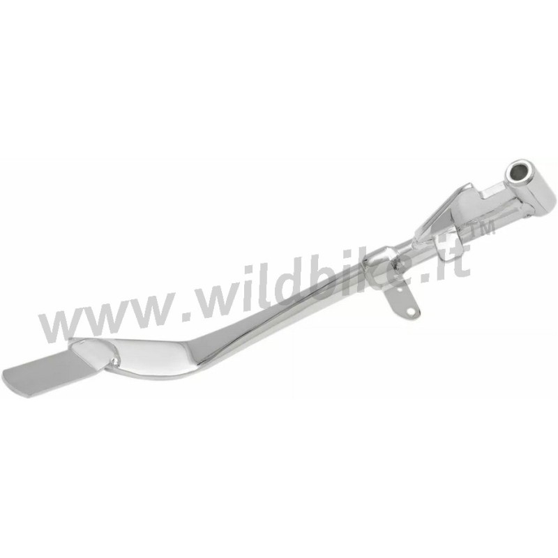 CAVALLETTO LATERALE ESTESO +1" CROMATO HARLEY DAVIDSON XL SPORTSTER 04-21