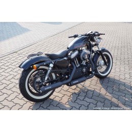 POT D'ÉCHAPPEMENTS MILLER SILVERADO II STD NOIR APPROUVÉ UE HARLEY DAVIDSON XL SPORTSTER 14-1