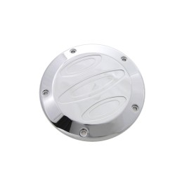 COUVERCLE D'EMBRAYAGE CHROMÉ CONTOUR HARLEY DAVIDSON TWIN CAM 99-17