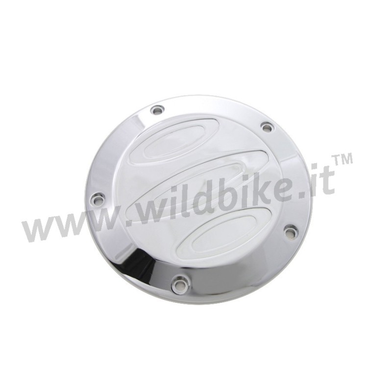 COUVERCLE D'EMBRAYAGE CHROMÉ CONTOUR HARLEY DAVIDSON TWIN CAM 99-17