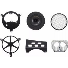 AIR CLEANER COBRA BLACK SPOKE CROSS INTAKE KIT YAMAHA XV 950