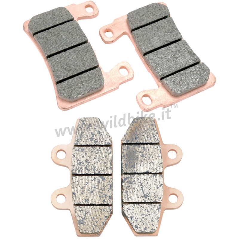 SET PLAQUETTES DE FREIN SBS SINTERED HARLEY DAVIDSON SOFTAIL 2018-2024