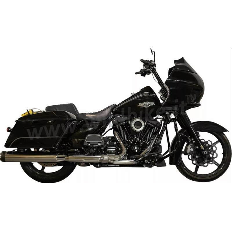 CHROME AIR CLEANER S&S AIR STEALTH STINGER™ HARLEY DAVIDSON FLH FLT TOURING M-EIGHT 17-24